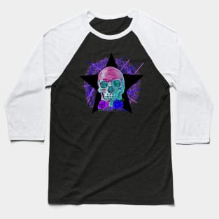 star sugar skull Baseball T-Shirt